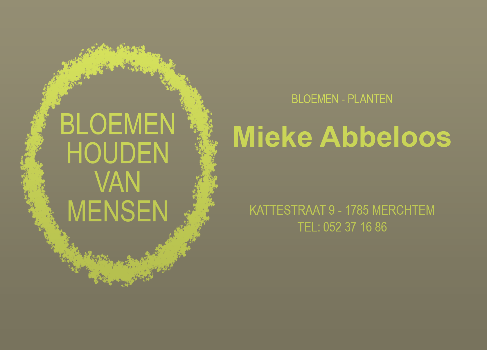 Bloemen, Planten Mieke Abbeloos