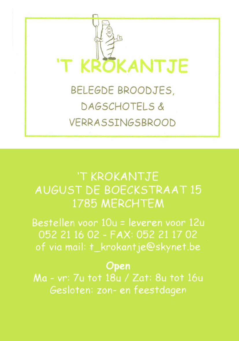 'T Krokantje